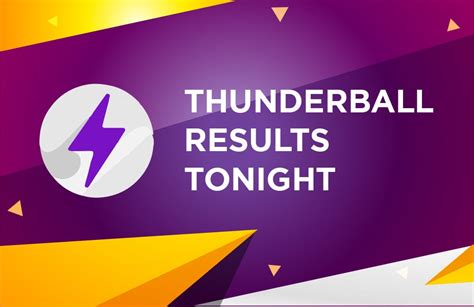 thunderball results today